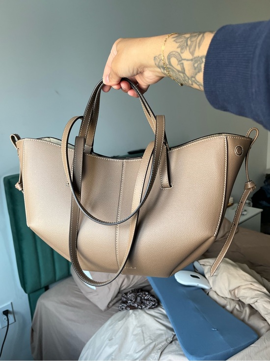 Polene Handbags - polène cyme mini in root